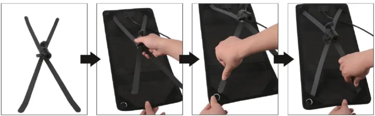 Ikan CC8 - Installation of the X-Holder with ball mount - 1