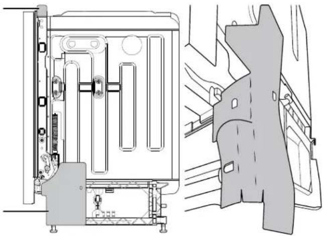 KITCHENAID KDFE204KPS - Install Foam Side Shields (on some models) - 4