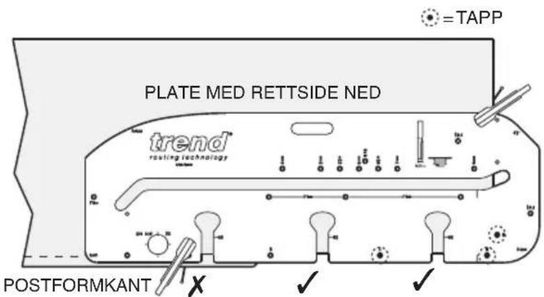 Trend KWJ900 - Fresing av plateforbinderspor hunn 90° plateforbinder - 3