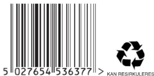 5 027654 536377 > KAN RESIRKULERES