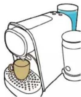 PHILIPS L'Or Barista LM8012 - Rengöra kaffekretsen - 1
