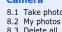 SAMSUNG SGH-X540 - Menu map Entering text - 8