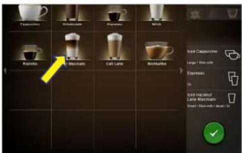 Compassers Machette Expressor Milk Roasted Machette Caf Litter Breadsheet Red Casspucciner Large / Thin milk Espresso 2x Red Hazelnol Little Matchette Small / Bare milk / Sweet / Be ✓