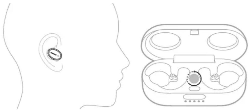 BOSE Sport Earbuds - OPRET FORBINDELSE VED HJÆLP AF BLUETOOTH-MENUEN PÅ DIN MOBILE ENHED - 1