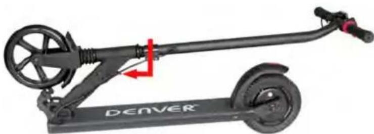 DENVER SCO-80100 - 4) Fold/Unfold Handle - 1