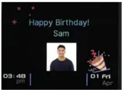 Happy Birthday! Sam 03:48 pm 01 Fri Apr