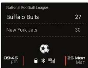 National Football League Buffalo Bulls 27 New York Jets 30 09:45 pm 25 Mon Mar