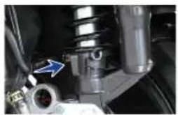 TVS Jupiter - GAS ADJUSTABLE REAR SHOCK ABSORBER - 1