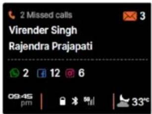 2 Missed calls Virender Singh Rajendra Prajapati 09:45 pm | 12 6 33°C
