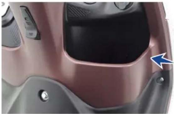 TVS Jupiter - GLOVE BOX FRONT - 1