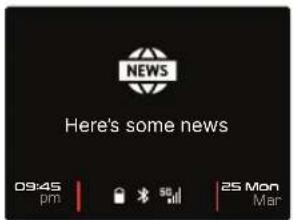 NEWS Here's some news 09:45 pm 25 Mon Mar