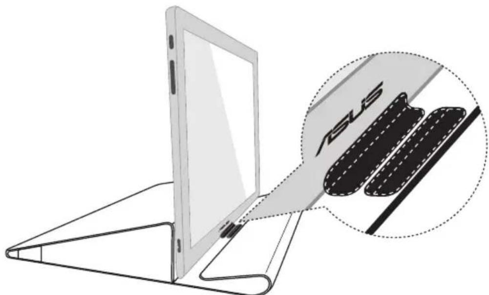 ASUS MB168B - Justering af skærmen - 1
