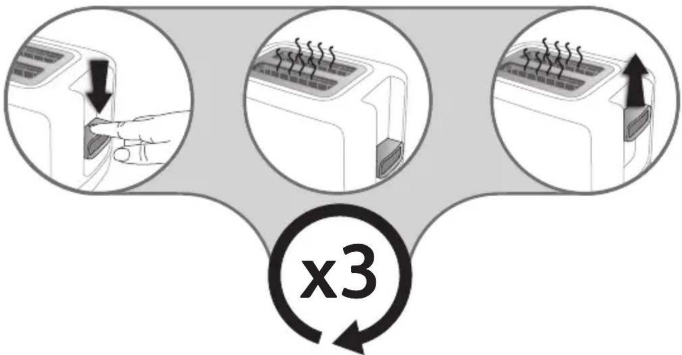 MOULINEX LT160127 - Automatic function to reheat bread - 7