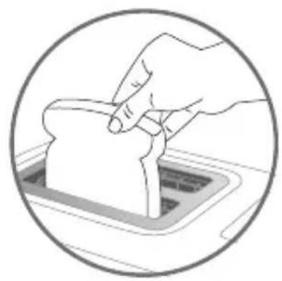 MOULINEX LT160127 - Automatic function to reheat bread - 9