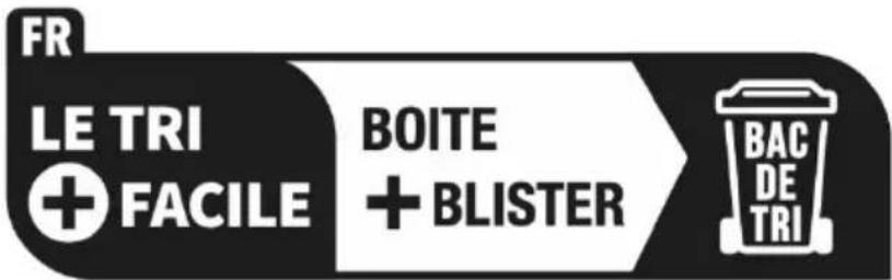 FR LE TRI + FACILE BOITE + BLISTER BAC DE TRI