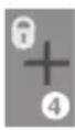 BOSCH PCL 1 - Mode lignes croisées (cf. figure F - 1
