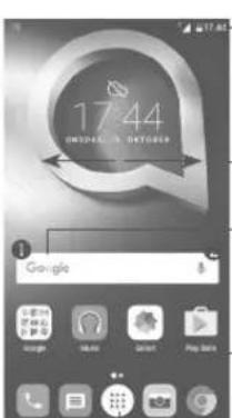 ALCATEL Shine Lite - Startskærm - 1