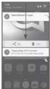 ALCATEL Shine Lite - Meddelelsespanel - 1