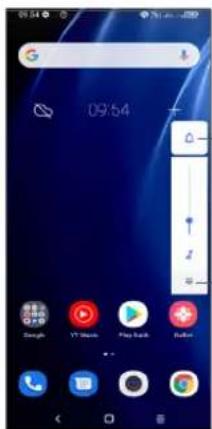 ALCATEL 3X - Lydstyrke-taster - 1