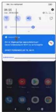 ALCATEL 3X - Meddelelsespanel - 1