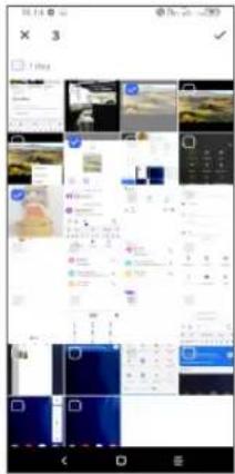 ALCATEL 3X - Administration af album - 2