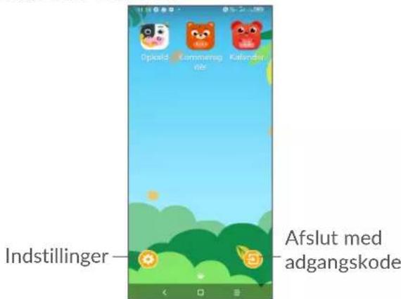 ALCATEL 3X - Sådan bruges børnetilstand - 1