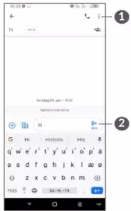 ALCATEL 3X - Beskeder...... - 2