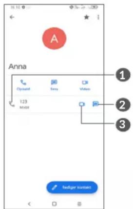 ALCATEL 3X - Bruge Hurtig-kontakt til Android - 1