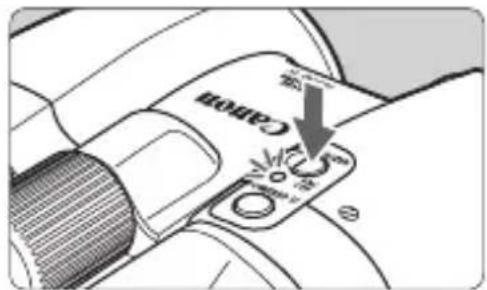 CANON 12x32 IS - Isætning af batterierne - 2