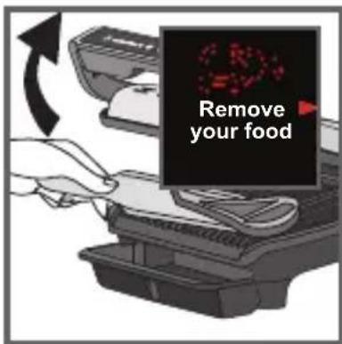 Remove your food