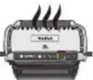 TEFAL OptiGrill Elite XL GC760D - Cooking in manual mode - 1