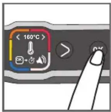 < 160°C > OK > OK