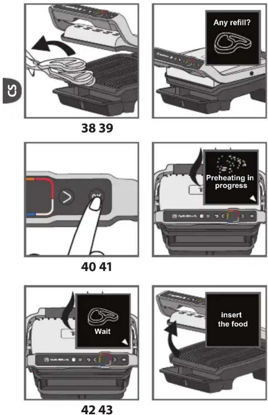 TEFAL OptiGrill Elite XL GC760D - Druhá várka stejného typu suroviny - 1