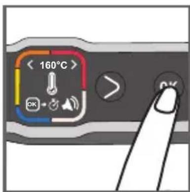 < 160°C > OK > OK