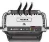 TEFAL OptiGrill Elite XL GC760D - Cooking in automatic mode - 1