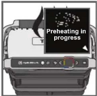 Preheating in progress