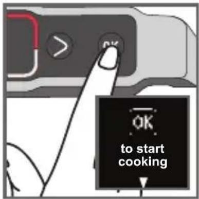 > OK OK to start cooking