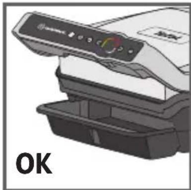 TEFAL OptiGrill Elite XL GC760D - Before first use - 5
