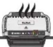 TEFAL OptiGrill Elite XL GC760D - Searing function in automatic only - 1