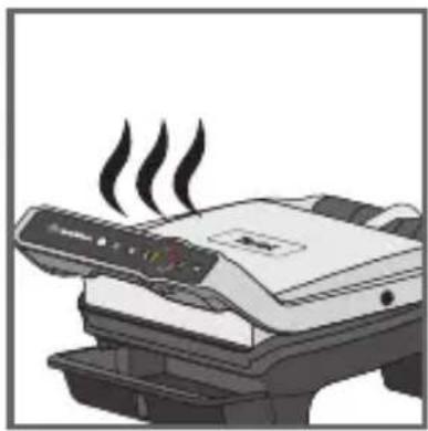 TEFAL OptiGrill Elite XL GC760D - Cooking levels for each automatic program - 42