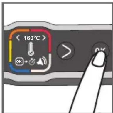 < 160°C > OK > OK