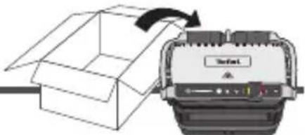 TEFAL OptiGrill Elite XL GC760D - Előkészítés - 1