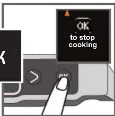 OK to stop cooking