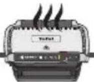 TEFAL OptiGrill Elite XL GC760D - Pečenje v ročnem načinu - 1