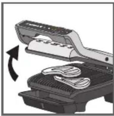 TEFAL OptiGrill Elite XL GC760D - Notă asupra alimentelor foarte - 2