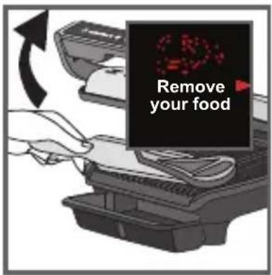 Remove your food