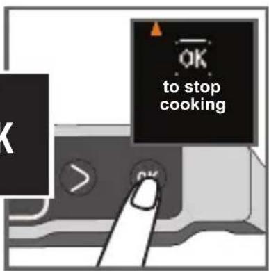 OK to stop cooking