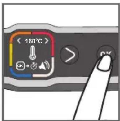 < 160°C > OK > OK