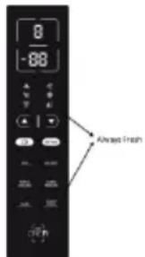 HOOVER HFGD 6182 WB - OBERES VERTIKALES DISPLAY (FALLS VORHANDEN) - 2