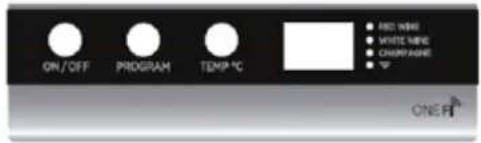 ON/OFF PROGRAM TEMP °C RED WAVE WHITE WAVE CHAMP/AGNE ONE FIT
